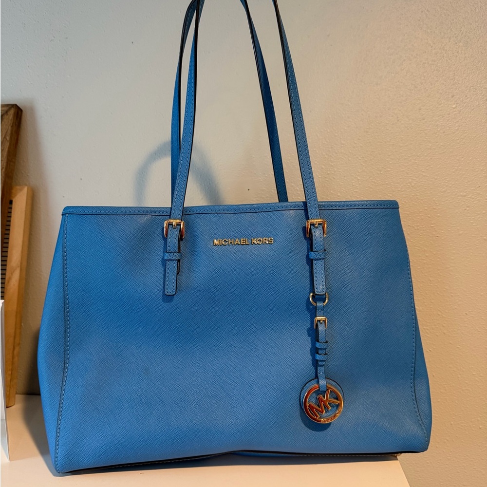 Michael Kors Sky Blue Tote